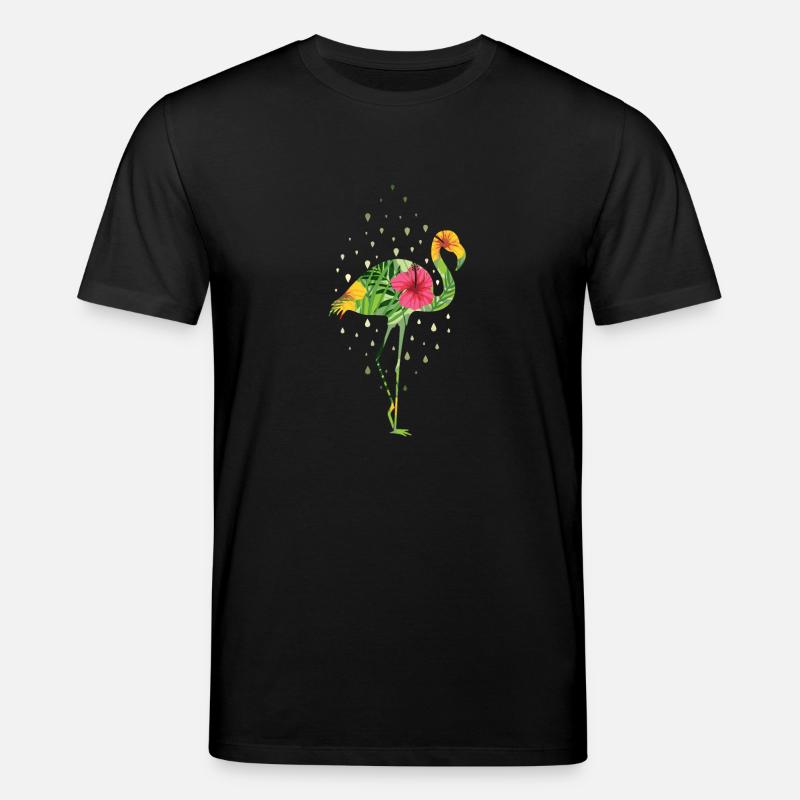 Flamingo - T-shirt bio CREATOR Stanley/Stella Unisexe - noir