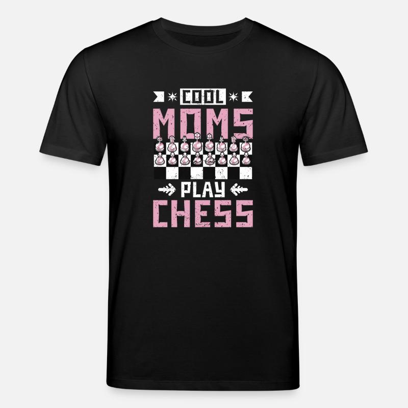 cool moms play chess - Stanley/Stella CREATOR Unisex Organic T-Shirt - black