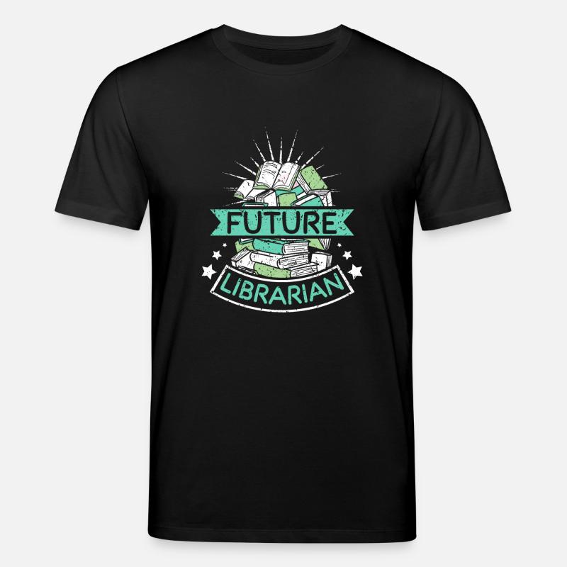 Futur bibliothécaire - T-shirt bio CREATOR Stanley/Stella Unisexe - noir