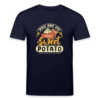 Tu es ma patate douce - T-shirt bio CREATOR Stanley/Stella Unisexe - marine - Devant