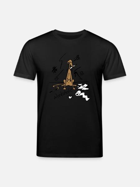 workaholic - Stanley/Stella Unisex Bio-T-Shirt CREATOR - Schwarz