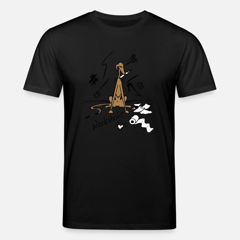 workaholic - T-shirt bio CREATOR Stanley/Stella Unisexe - noir