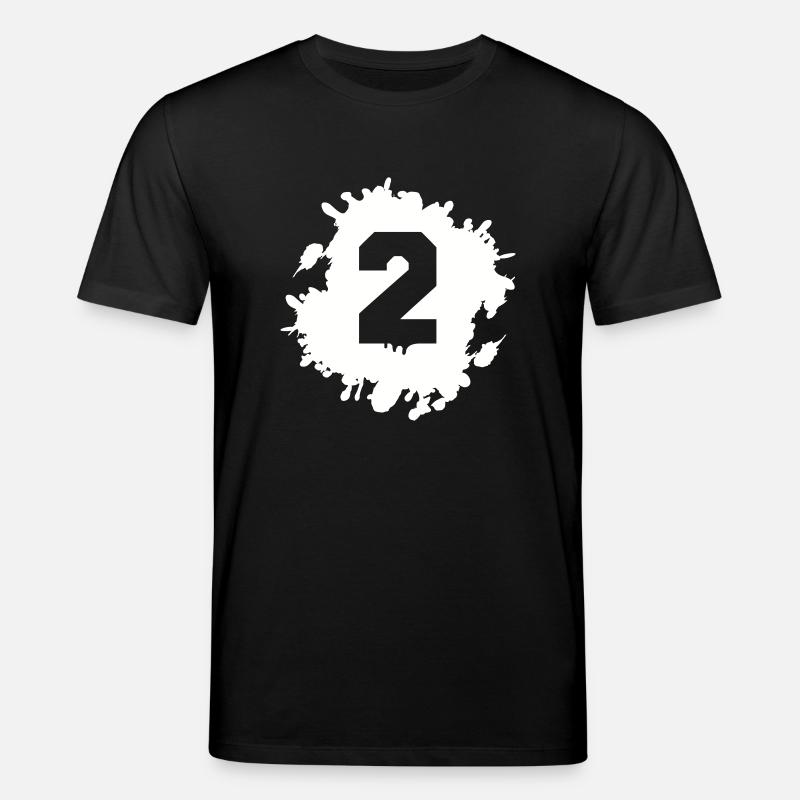 2 klecks - Stanley/Stella Unisex Bio-T-Shirt CREATOR  - Schwarz