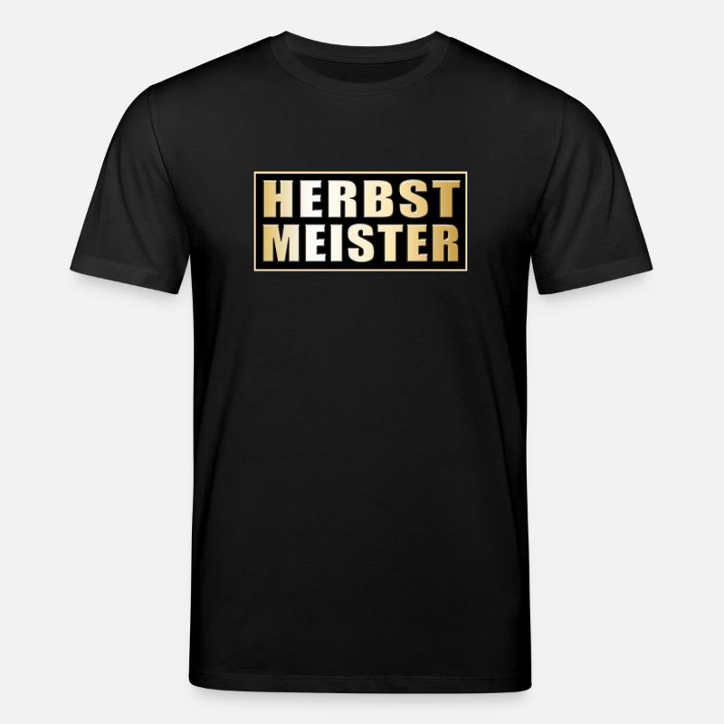 Herbstmeister - Stanley/Stella Unisex Bio-T-Shirt CREATOR  - Schwarz