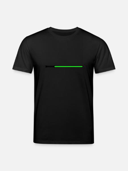 Lichtschwert - Stanley/Stella Unisex Bio-T-Shirt CREATOR - Schwarz