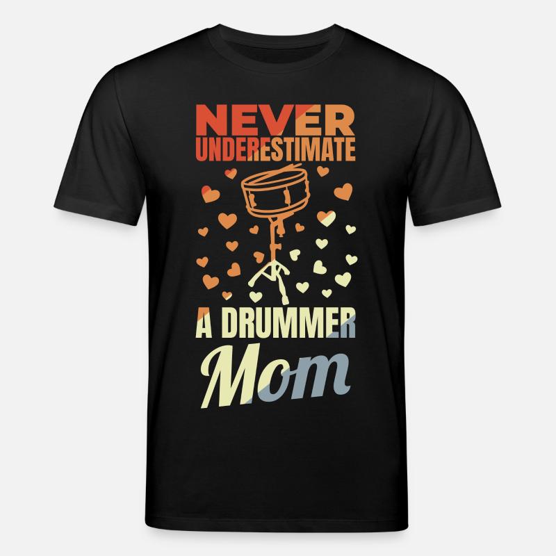 Batteur Mère - T-shirt bio CREATOR Stanley/Stella Unisexe - noir