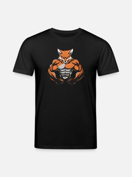 Muscles du renard Musculation - T-shirt bio CREATOR Stanley/Stella Unisexe - noir