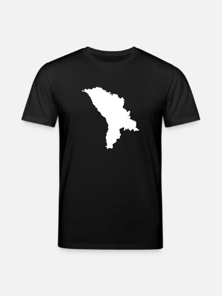 Moldova Original Gift Idea - Stanley/Stella CREATOR Unisex Organic T-Shirt - black
