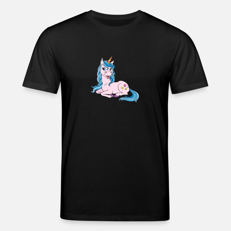 Einhorn - Stanley/Stella Unisex Bio-T-Shirt CREATOR  - Schwarz