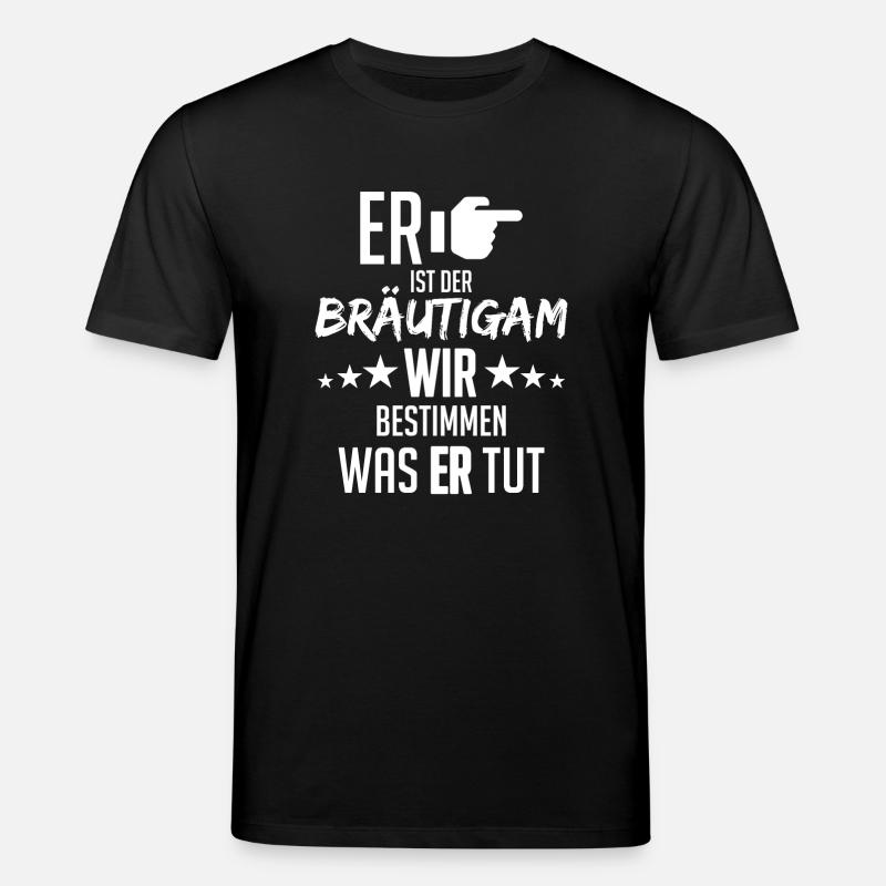Junggesellenabschied - Stanley/Stella Unisex Bio-T-Shirt CREATOR  - Schwarz