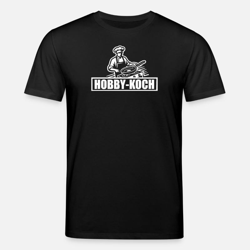 Hobbykoch - Kochen - Stanley/Stella Unisex Bio-T-Shirt CREATOR - Schwarz