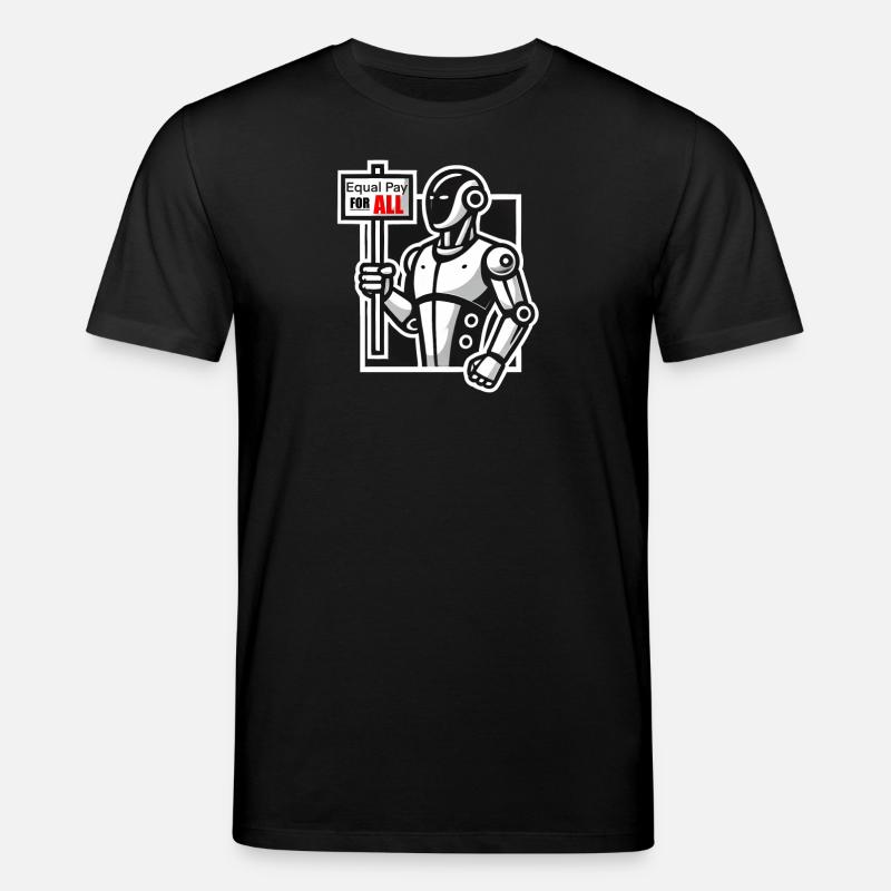 Frappe de robot - T-shirt bio CREATOR Stanley/Stella Unisexe - noir