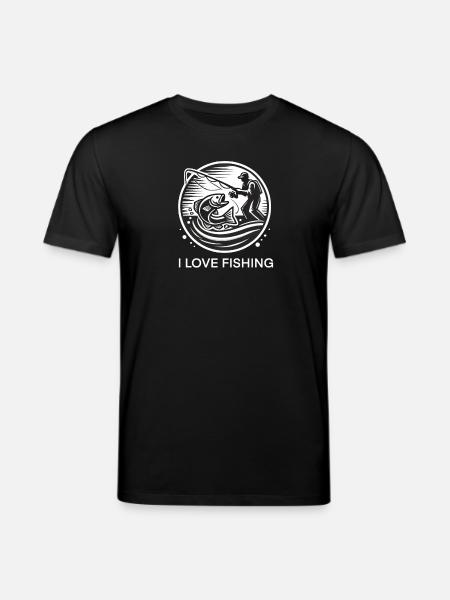 J’adore la pêche - T-shirt bio CREATOR Stanley/Stella Unisexe - noir