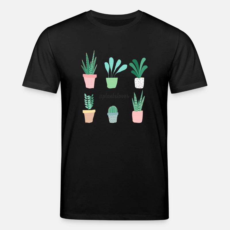 Plantslover - Stanley/Stella Unisex Bio-T-Shirt CREATOR  - Schwarz