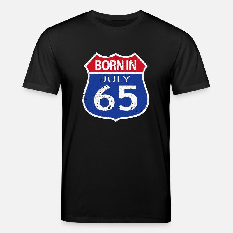 Geboren im Juli 1965 - Stanley/Stella Unisex Bio-T-Shirt CREATOR  - Schwarz