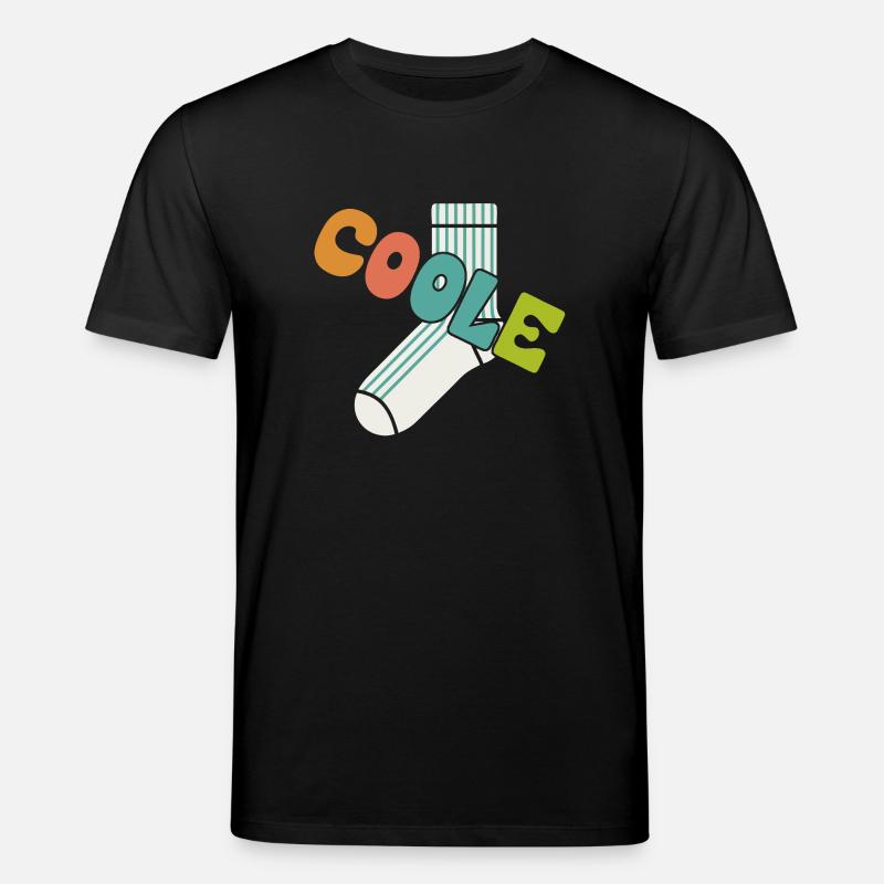 Chaussette cool - design motivant amusant - T-shirt bio CREATOR Stanley/Stella Unisexe - noir