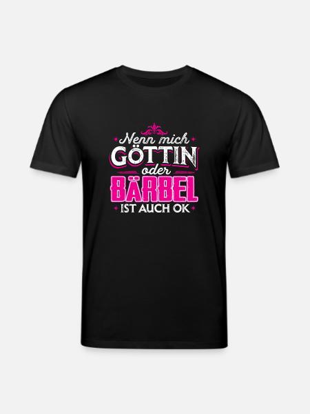 BÄRBEL - Göttin - Stanley/Stella Unisex Bio-T-Shirt CREATOR  - Schwarz