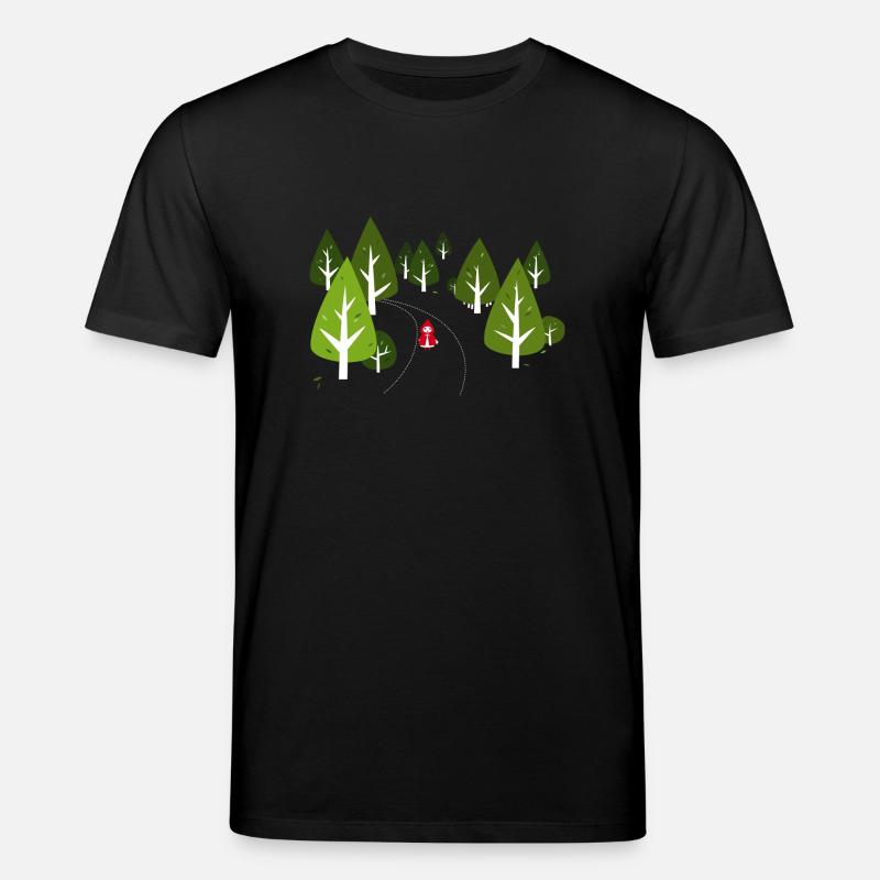 Rotkäppchen - Stanley/Stella Unisex Bio-T-Shirt CREATOR  - Schwarz