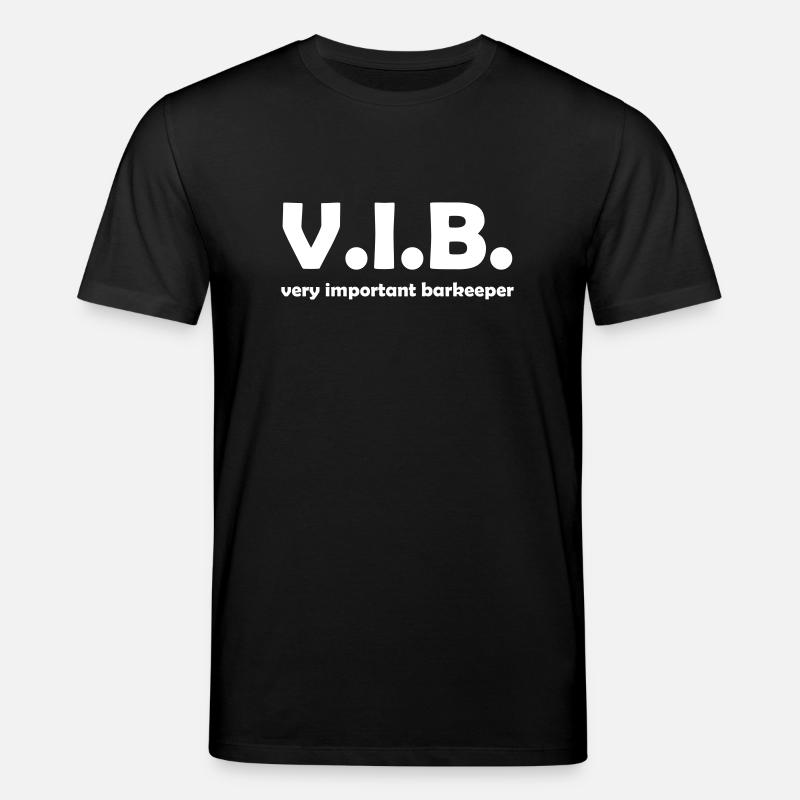 barkeeper - Stanley/Stella Unisex Bio-T-Shirt CREATOR  - Schwarz