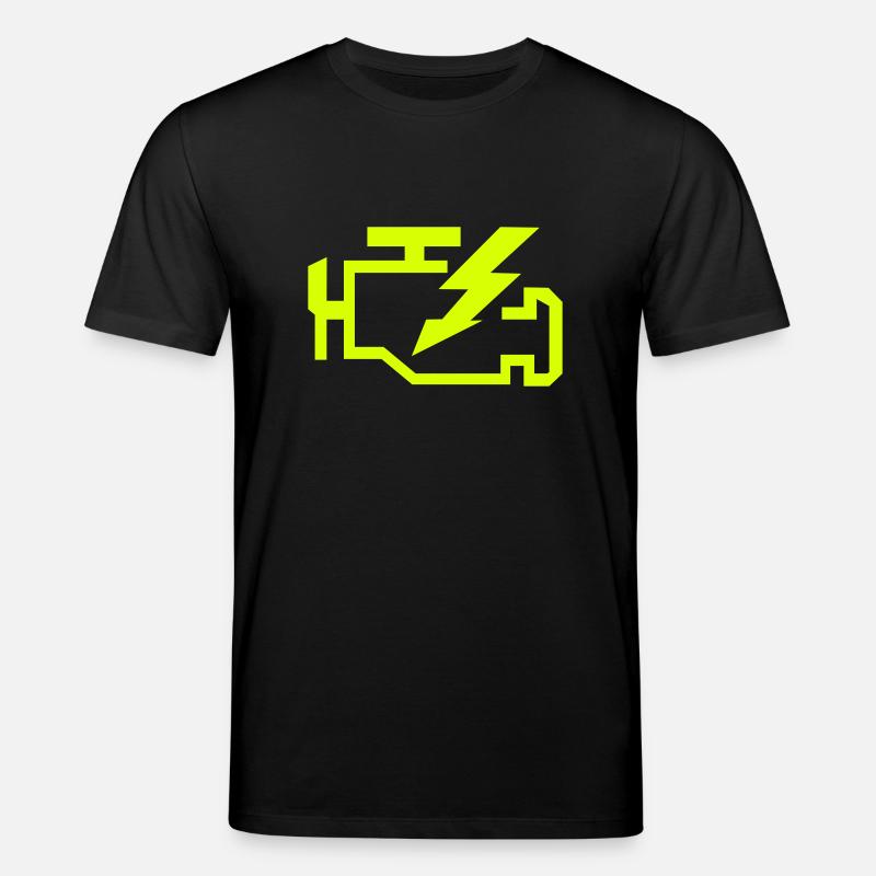 Check Engine - Stanley/Stella Unisex Bio-T-Shirt CREATOR  - Schwarz