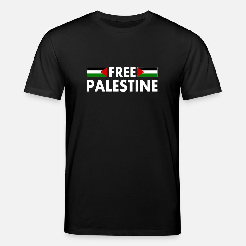 Free palestine - T-shirt bio CREATOR Stanley/Stella Unisexe - noir
