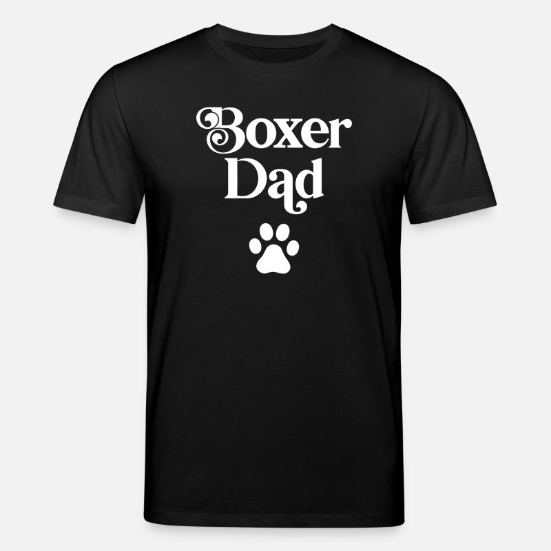 Boxer Dad - Stanley/Stella CREATOR Unisex Organic T-Shirt - black