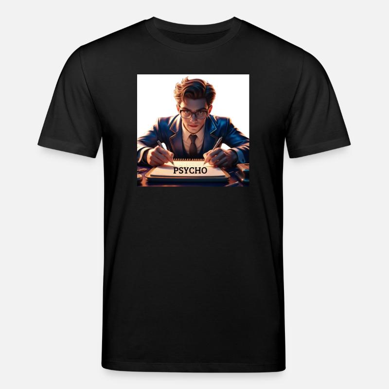 Psycho - Stanley/Stella Unisex Bio-T-Shirt CREATOR  - Schwarz