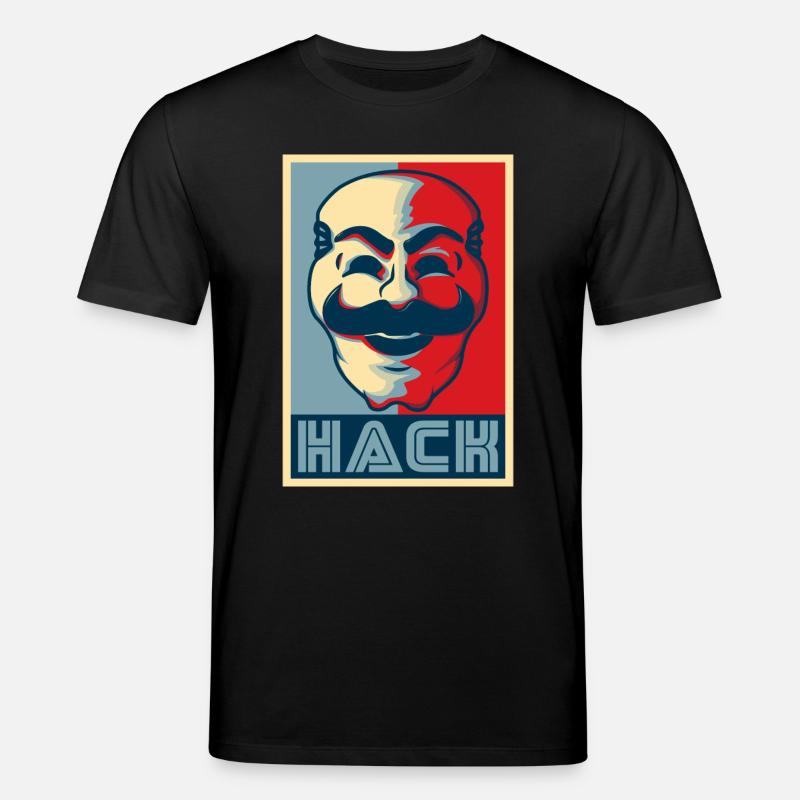 HACK - T-shirt bio CREATOR Stanley/Stella Unisexe - noir