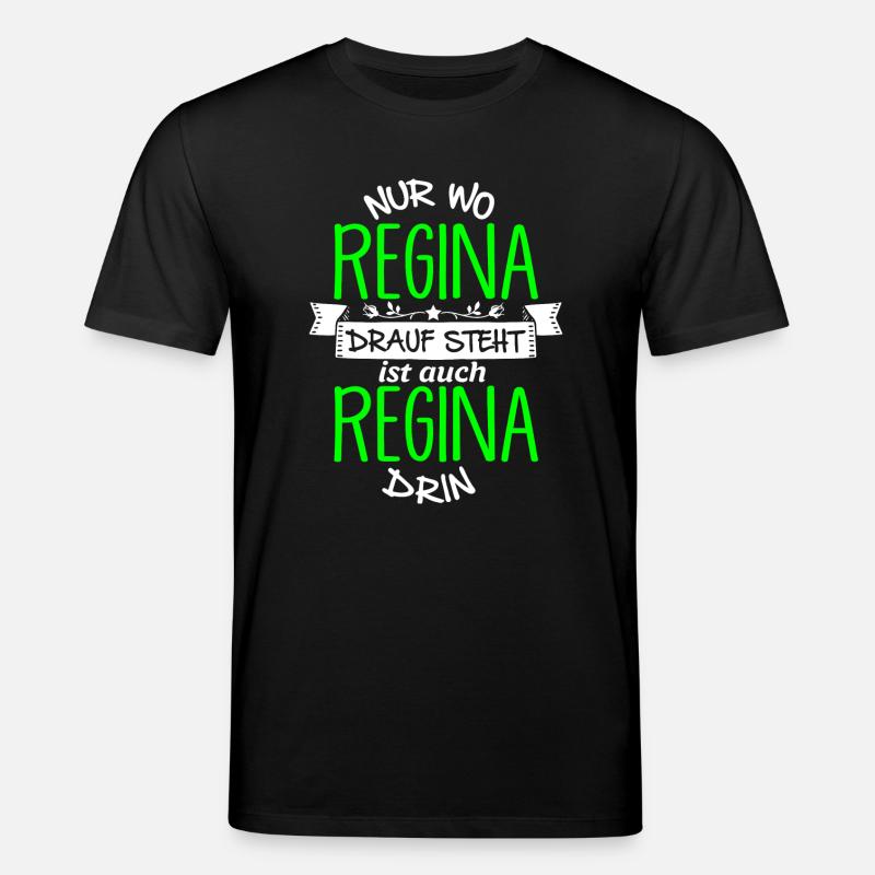 REGINA die Echte - Stanley/Stella Unisex Bio-T-Shirt CREATOR - Schwarz