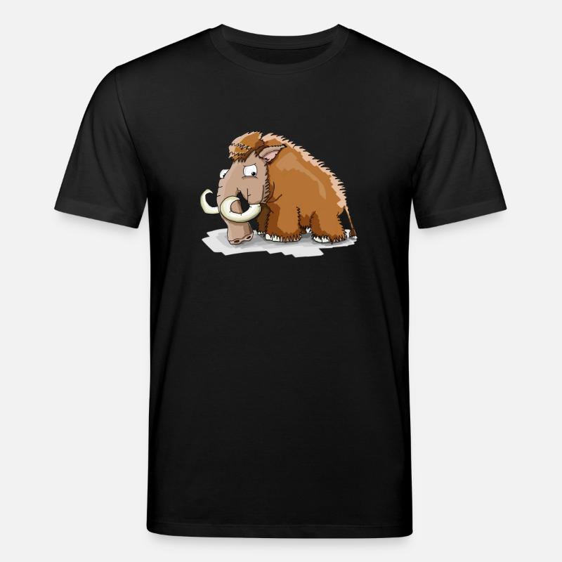 Grumpy mammoth! Gift idea - Stanley/Stella CREATOR Unisex Organic T-Shirt - black