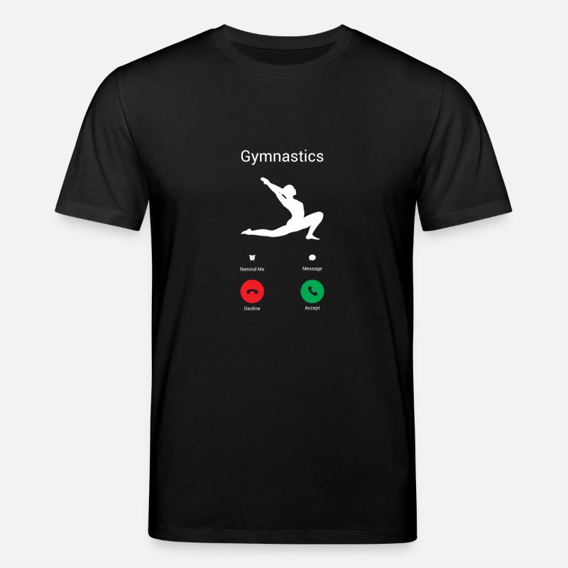 Gymnastik ruft! - Stanley/Stella Unisex Bio-T-Shirt CREATOR  - Schwarz