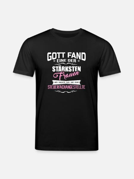 STEUERFACHANGESTELLTE - Stanley/Stella Unisex Bio-T-Shirt CREATOR  - Schwarz