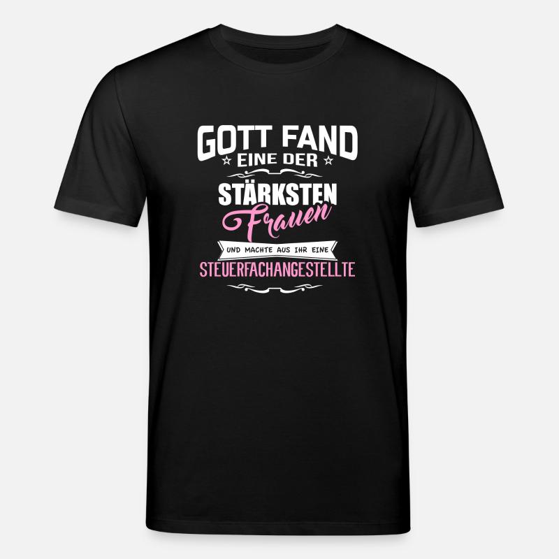 STEUERFACHANGESTELLTE - Stanley/Stella Unisex Bio-T-Shirt CREATOR  - Schwarz