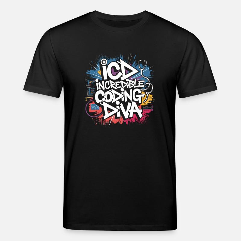 Passionate coding - Stanley/Stella CREATOR Unisex Organic T-Shirt - black