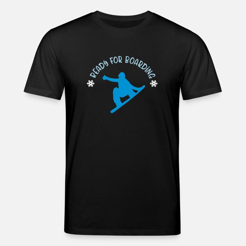 snowboard - T-shirt bio CREATOR Stanley/Stella Unisexe - noir