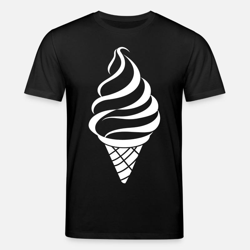 Eis Skizze - Stanley/Stella Unisex Bio-T-Shirt CREATOR  - Schwarz