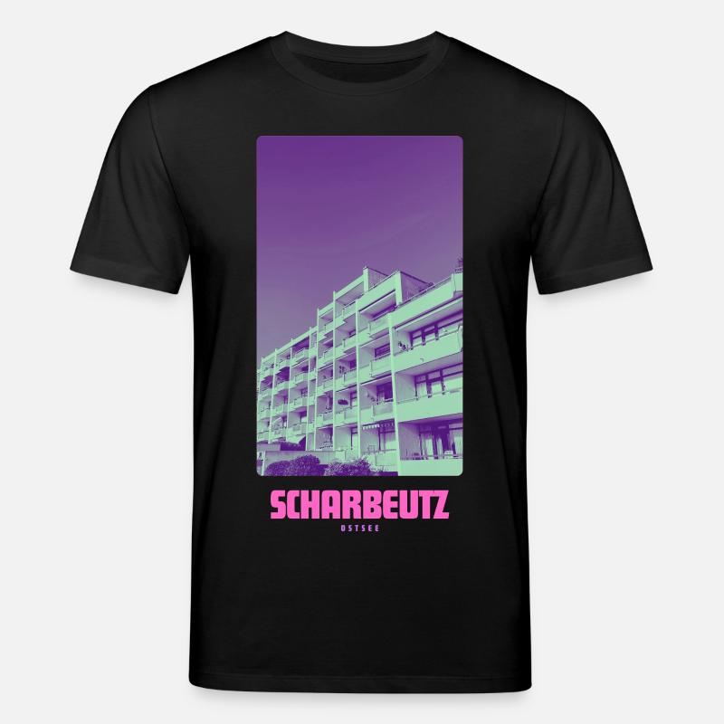Scharbeutz Ostsee - Stanley/Stella Unisex Bio-T-Shirt CREATOR - Schwarz