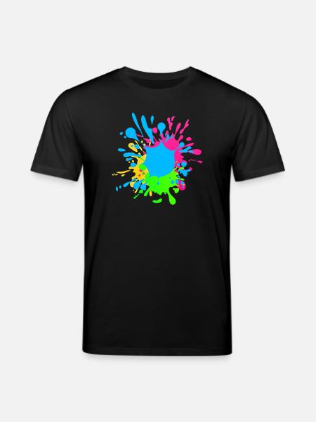 Splash - Stanley/Stella Unisex Bio-T-Shirt CREATOR - Schwarz