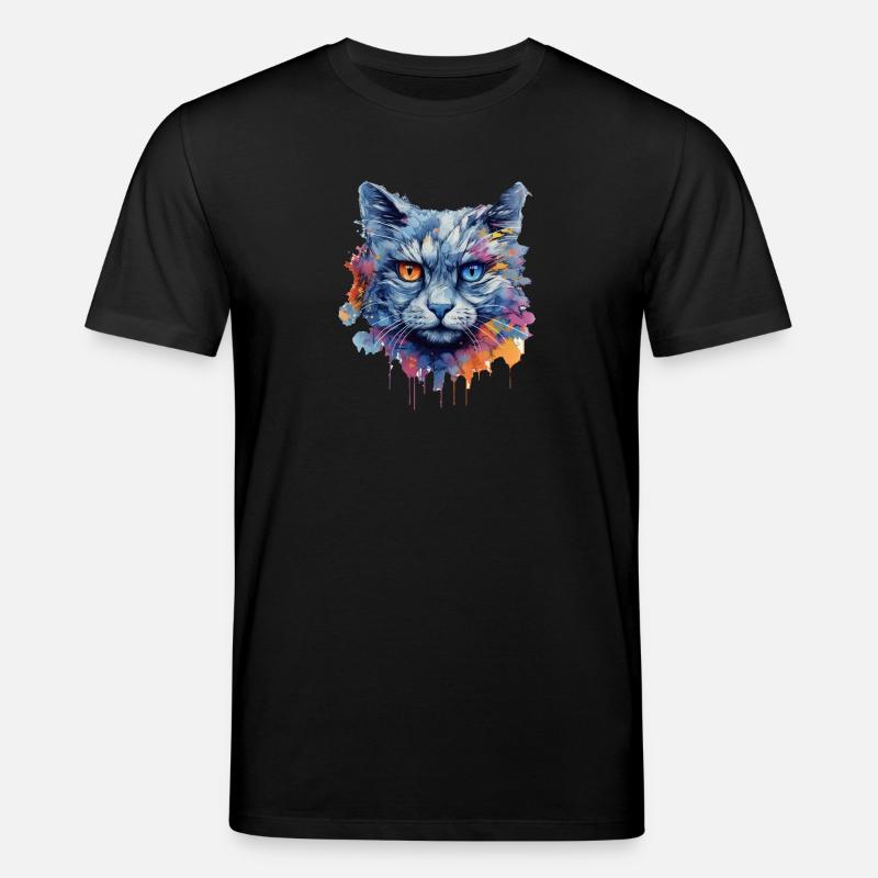 Chat - T-shirt bio CREATOR Stanley/Stella Unisexe - noir