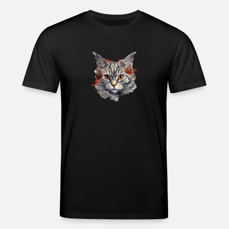 Chat - T-shirt bio CREATOR Stanley/Stella Unisexe - noir