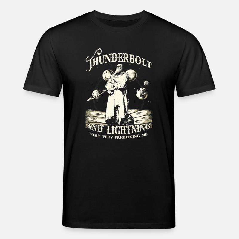 Thunderbolt and Lightning - Stanley/Stella Unisex Bio-T-Shirt CREATOR  - Schwarz