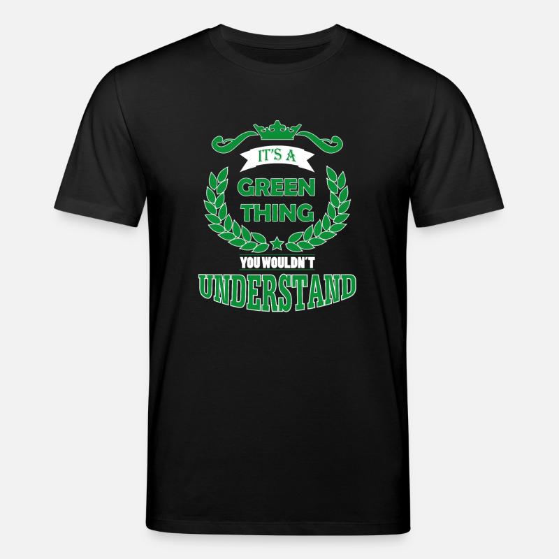 its a green thing - T-shirt bio CREATOR Stanley/Stella Unisexe - noir