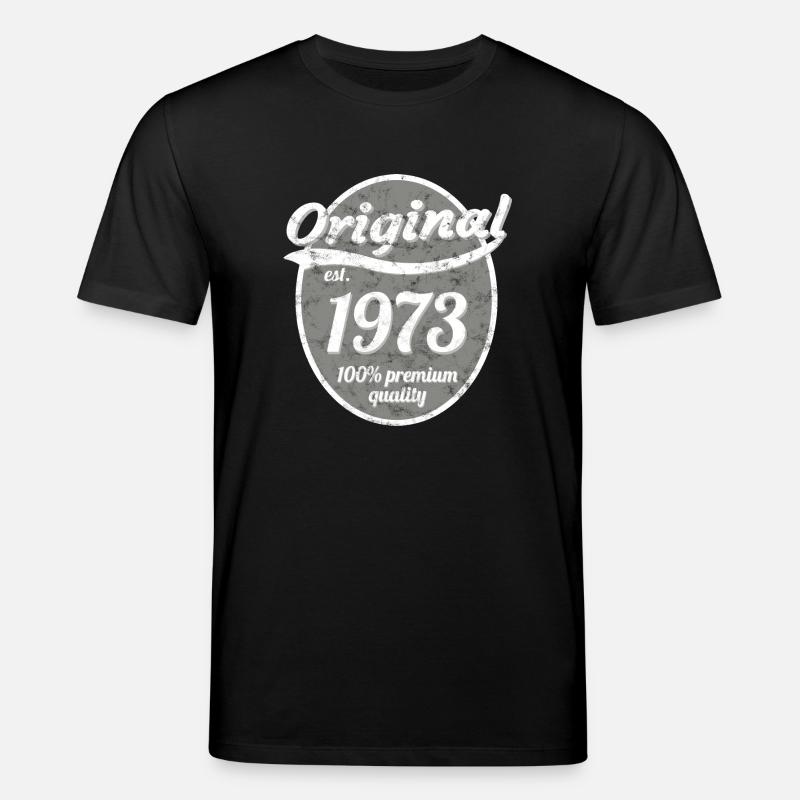 1973 - T-shirt bio CREATOR Stanley/Stella Unisexe - noir