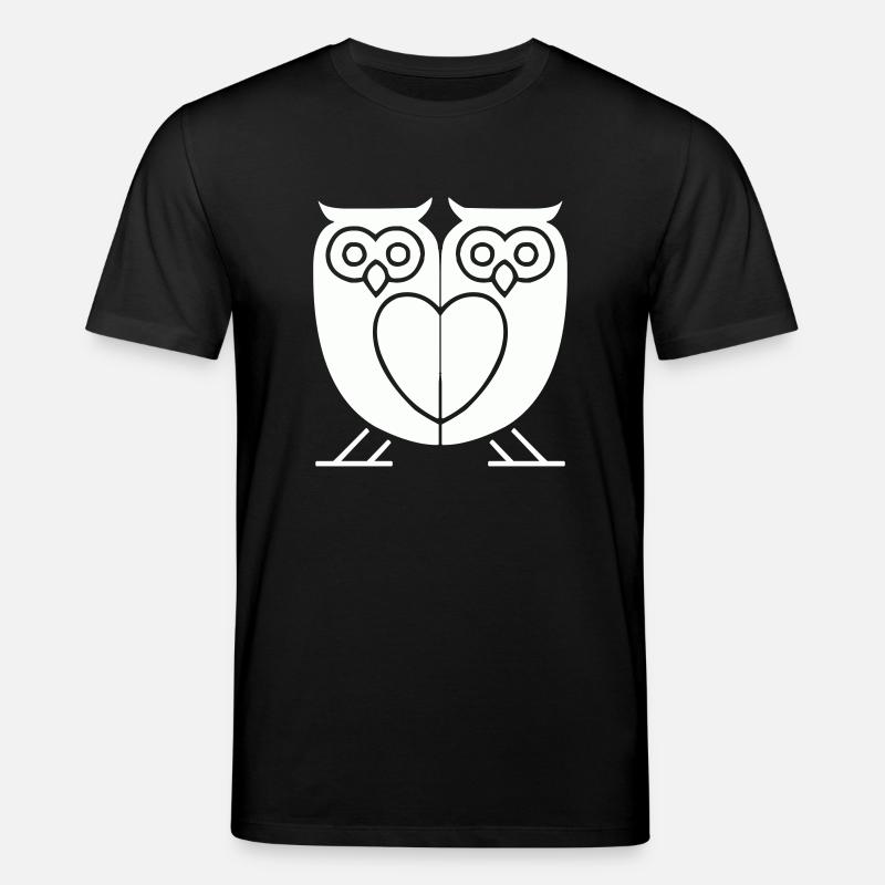 Hiboux 2 - T-shirt bio CREATOR Stanley/Stella Unisexe - noir