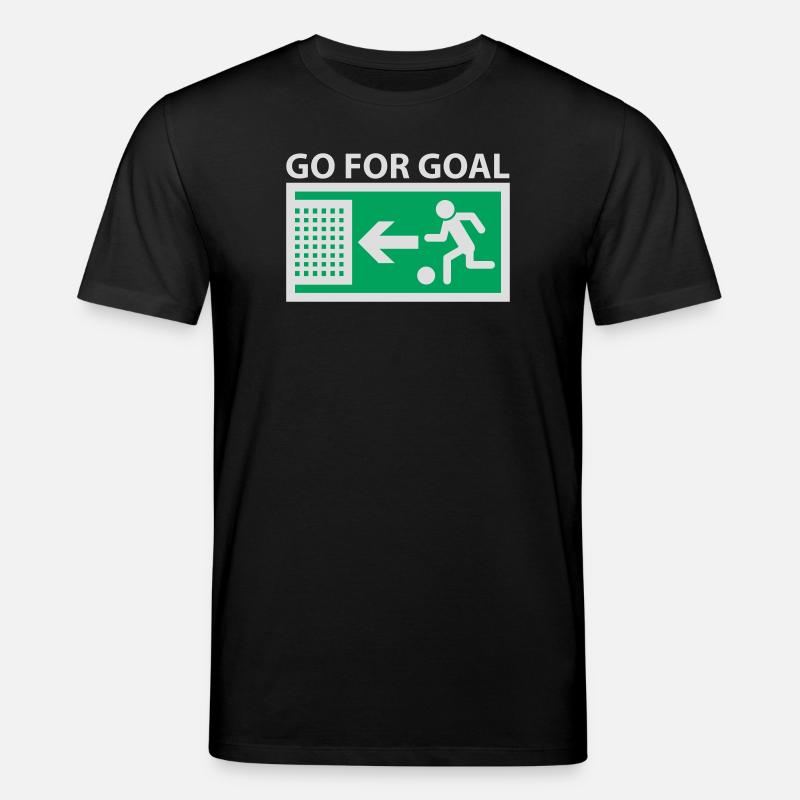 Go for Goal - Stanley/Stella Unisex Bio-T-Shirt CREATOR  - Schwarz