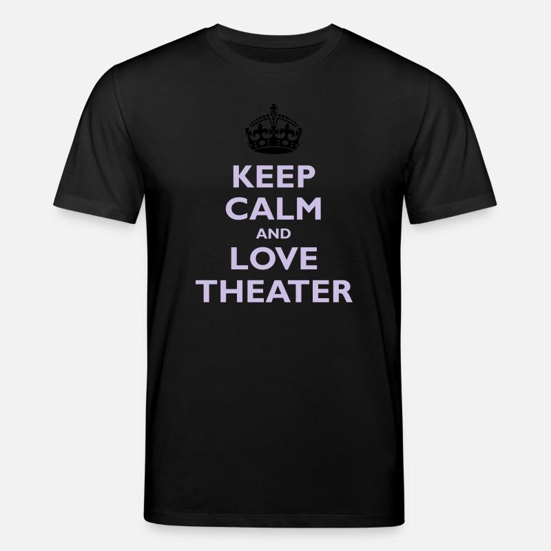 Keep Calm & Love Theater - Stanley/Stella Unisex Bio-T-Shirt CREATOR  - Schwarz