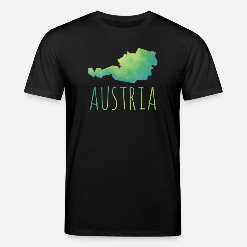 austria - Stanley/Stella Unisex Bio-T-Shirt CREATOR  - Schwarz