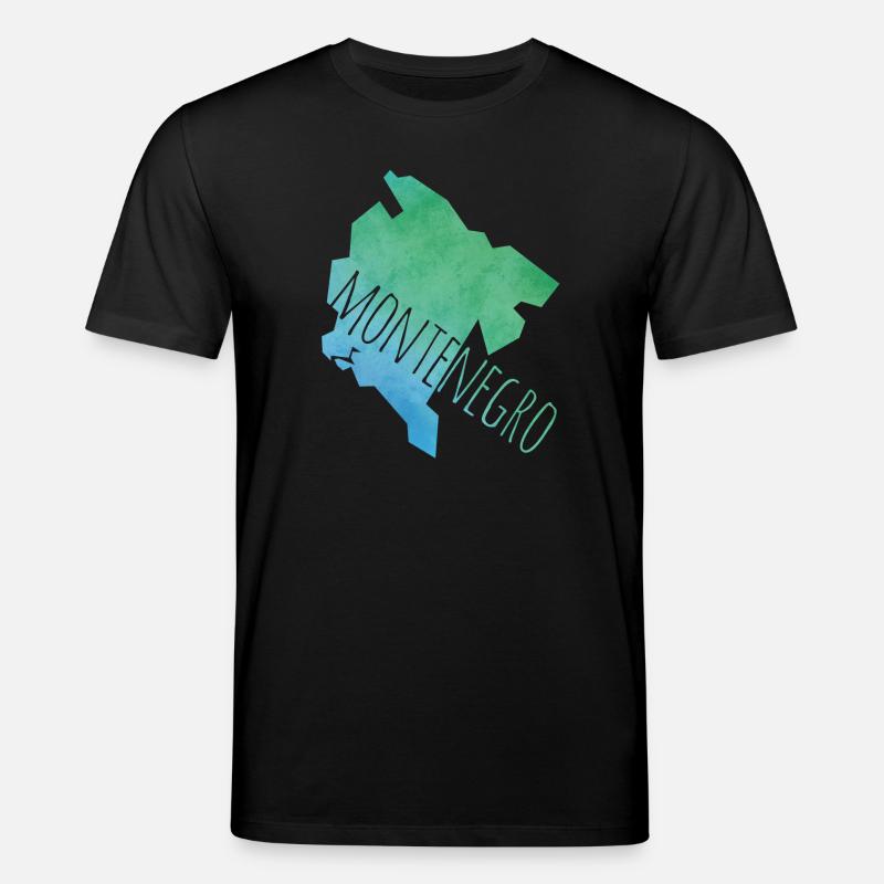 montenegro - Stanley/Stella Unisex Bio-T-Shirt CREATOR  - Schwarz