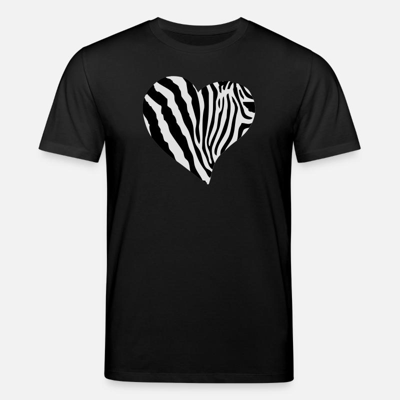 Zebra-Muster - Stanley/Stella Unisex Bio-T-Shirt CREATOR  - Schwarz