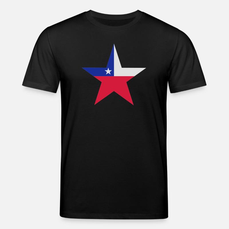 Chilenische Sterne - Stanley/Stella Unisex Bio-T-Shirt CREATOR  - Schwarz